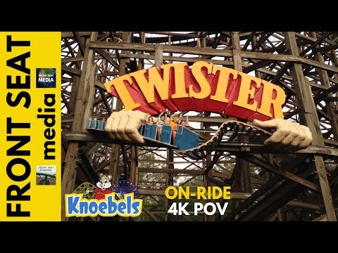 Back row point of view footage of Twister