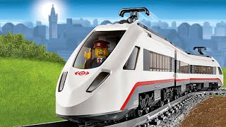LEGO City Скоростной пассажирский поезд 60051 - відео 6