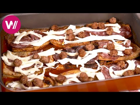 Matera - Parmigiana: Traditional aubergine casserole with meatballs | At our Neighbour's Table