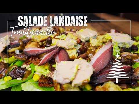 🎄SALADE LANDAISE traditionnelle | À La Maison Avec Leslie