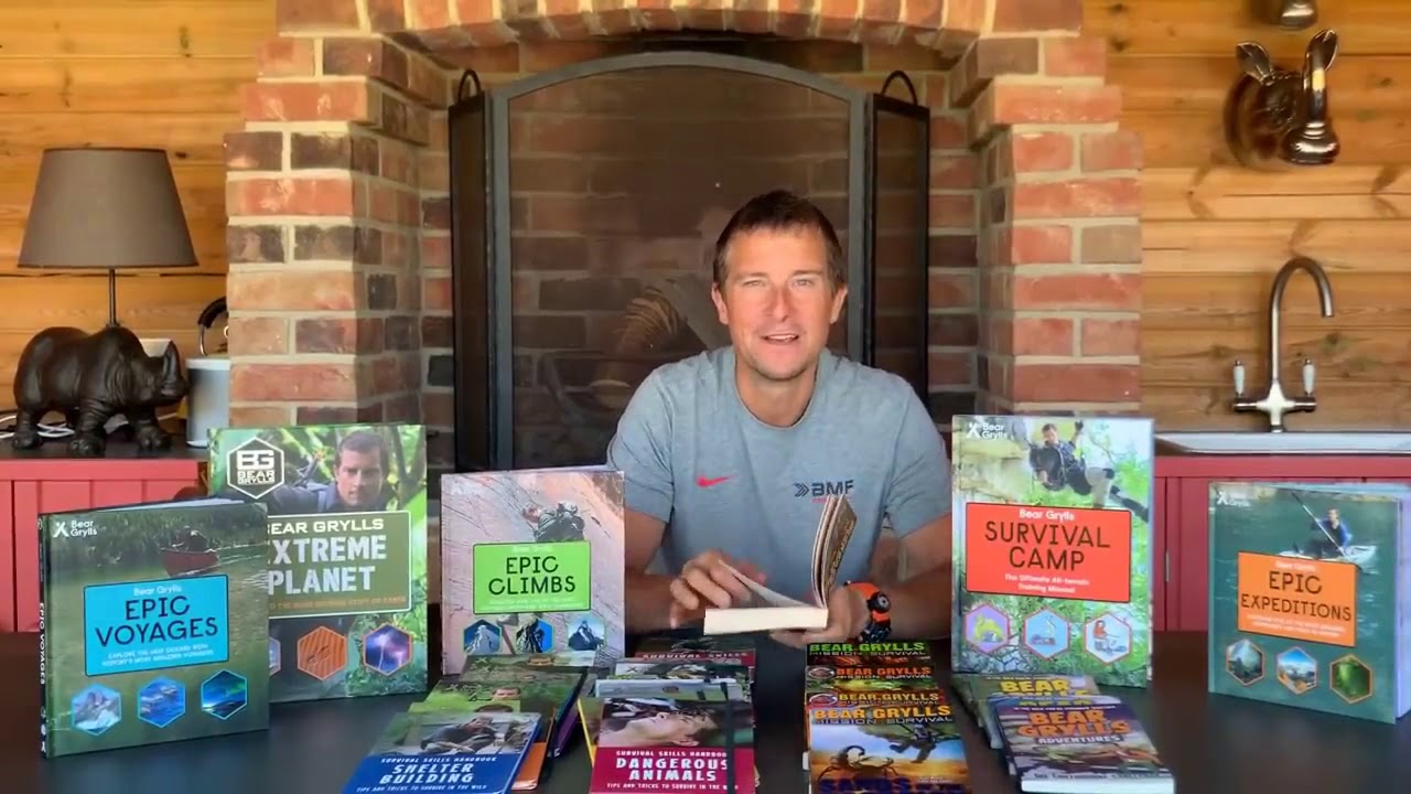 Bear Grylls reads from his children's book series Mission Survival!