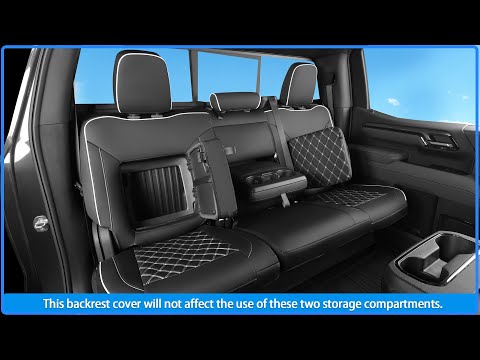 How to install 2019 2020 2021 2022 2023 2024 Silverado and GMC Sierra Seat Covers