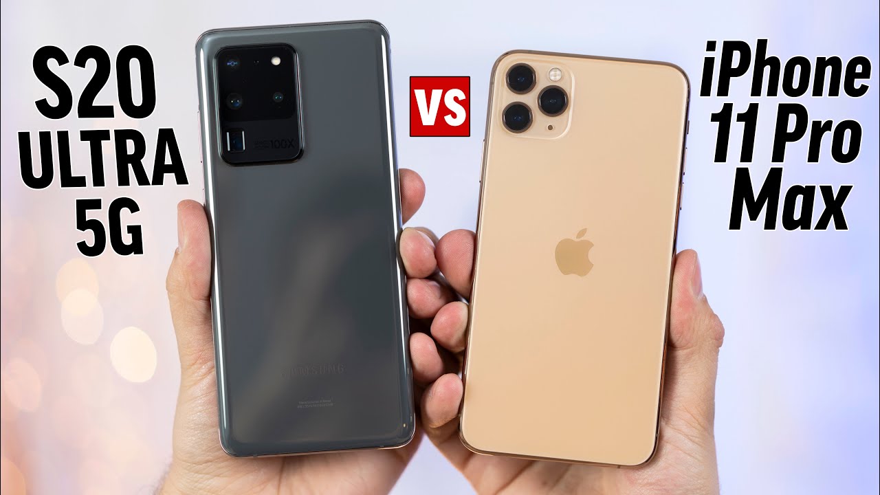 Galaxy S20 Ultra vs iPhone 11 Pro Max - Full Comparison!