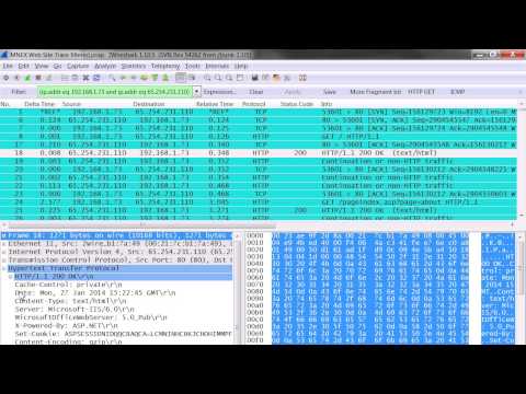 HTTP Application Troubleshooting using Wireshark