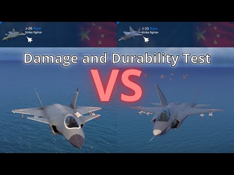 J-26 vs  J-35 - Damage and Durability Test - Modern Warship