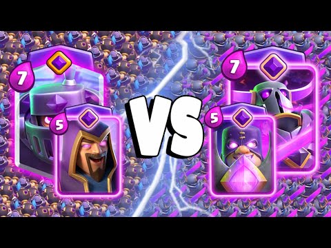 THE STRONGEST EVOLVED CARDS DUO?! ⚔️ MEGA KNIGHT & WIZARD vs PEKKA & EXECUTIONER!