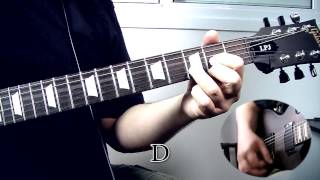 The Script - No Good In Goodbye ( Guitar Tutorial )