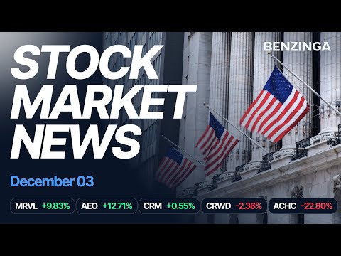 Stock Market News Today | Dow Jones, S&P 500 Futures Rise As Markets Eye Rate Cut | Dec 3rd, 2025