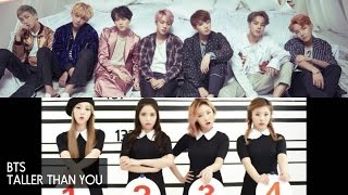 How would BTS (방탄소년단) sing MAMAMOO (마마무) "Taller Than You (1cm의 자존심)"