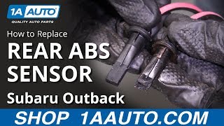 How to Replace Rear ABS Sensor 10-14 Subaru Outback