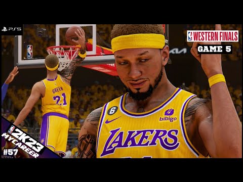 NBA 2K23 My Career PS5  - C.J Take Over - EP 57 - WCF G5