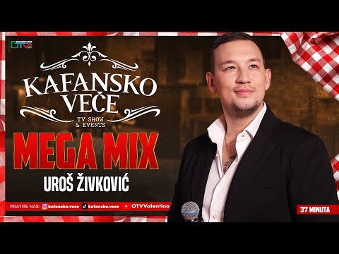 UROS ZIVKOVIC - KAFANSKI MEGA MIX 38MIN | UZIVO | MILOS STOJKOVIC I GOLD ORK | 2025 | KAFANSKO VECE