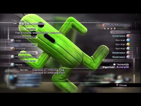 Final Fantasy XIII - 2: All Unique Monsters (Location Guide)