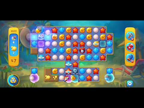 Fishdom 9522 Hard Level - NO 💣🧨💥