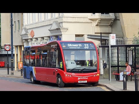 Journey on Route 135 | NK15GFO/0662 - Go North East: Optare Solo SR M925