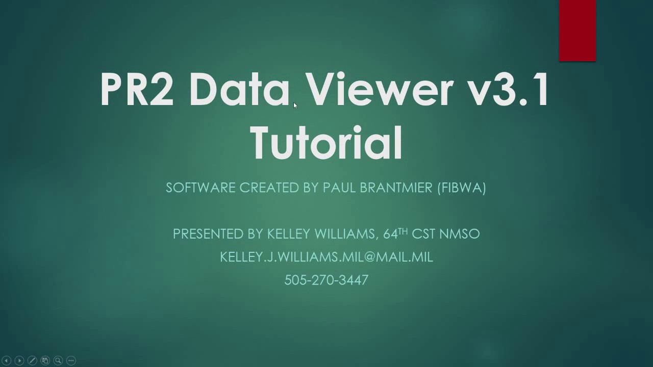 PR2 DataViewer Tutorial