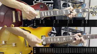 Someday - The Strokes (Guitar Cover &amp; TAB Tutorial)