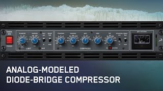 Video thumbnail for Diode 609 | Classic Diode-bridge Compressor Recreation | Real-time Effect by Antelope Audio