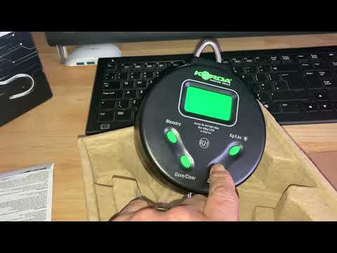 Carp fishing Korda digital scales 132lb/60kg