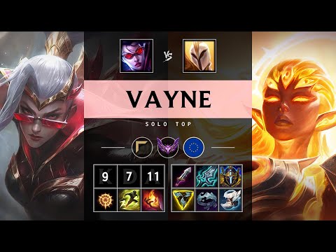 Vayne Top vs Kayle - EUW Master Patch 25.19