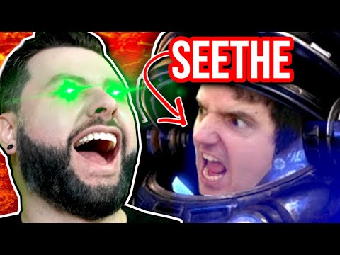 Tasteless Made This SALTY Terran FLOAT Their Buildings!