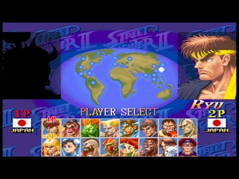Hyper Street Fighter II: The Anniversary Edition All Characters [PS2]