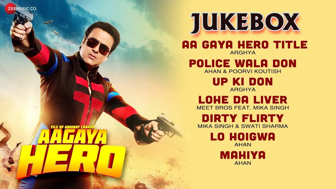 Police Wala Don Lyrics  | Aa Gaya Hero | Govinda, Ashutosh Rana | Ahan, Poorvi Koutish | Shamir Tandon
