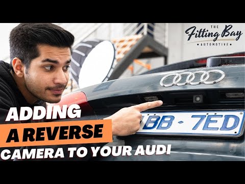 The Proper Way To Add A Reverse Camera To Your Audi!