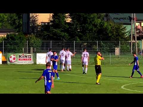 OSKAR PRZYSUCHA - MKS PIASECZNO bramka 1:0 Przemysław Śliwiński (38., as. Kornacki)