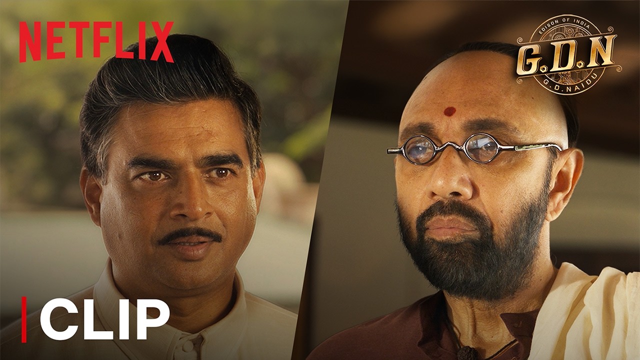 G.D Naidu’s Emotional Scene with Ramaiah Pillai | G.D.N | Madhavan, Sathyaraj | Netflix India