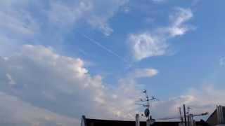 preview picture of video 'Octování 8-6-2013 a letadlo chemtrails on-off, Teplice - CZ (2)'