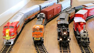Big Model Trains Take Over The House For This Model Train Video