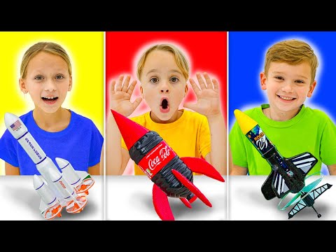 Chris y sus amigos - Desafío de Cohetes de Juguete