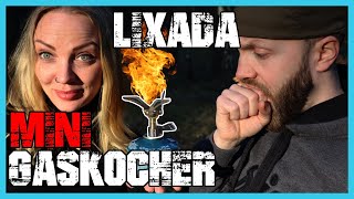 Lixada Edelstahl Gaskocher - Review Test - Campingkocher Outdoor Survival Bushcr