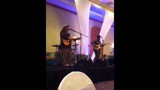 Joey Allcorn singing "Long Black Veil"