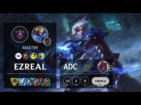 Ezreal ADC vs Xayah - KR Master Patch 11.20