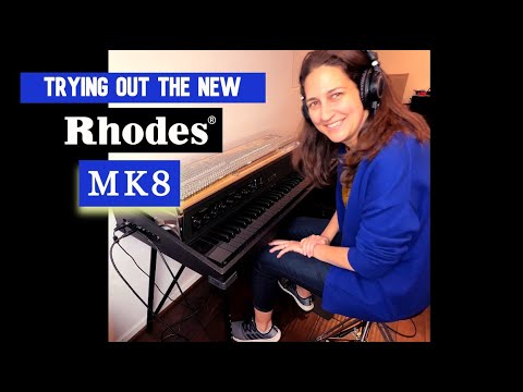 Trying out the new Rhodes MK8! | built in pre-amp EFFECTS