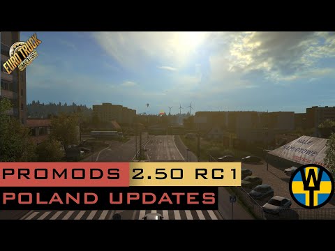 Promods 2.50 RC1 - Part 1, Whats new in Poland | Euro Truck Simulator 2