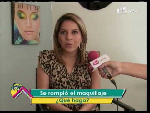 Se rompió el maquillaje ¿Qué hago?