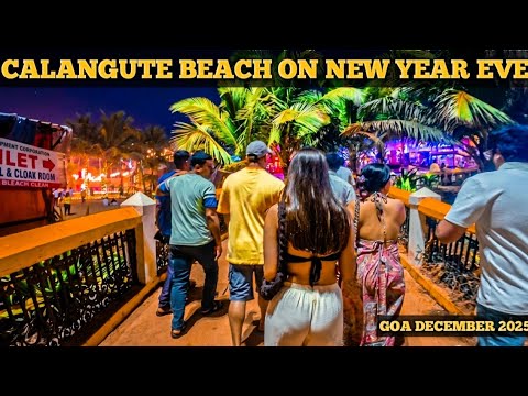 Calangute Beach | New Year Eve | New Year 2026 | Calangute | New Year Celebrations | Goa Beach