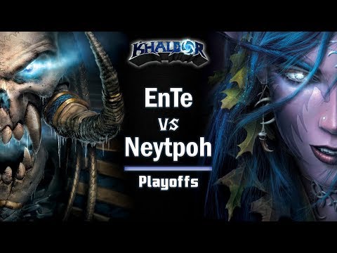 ► WarCraft 3: EnTe (UD) vs. Neytpoh (NE) - Endgame Gear Masters Playoffs