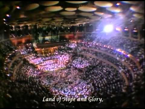 "Land of Hope and Glory" from 'Last Night of the Proms 1990' (with Lyrics)
