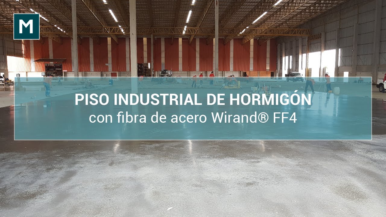 Piso industrial de hormigón con fibra de acero Wirand® FF4 | Brasil