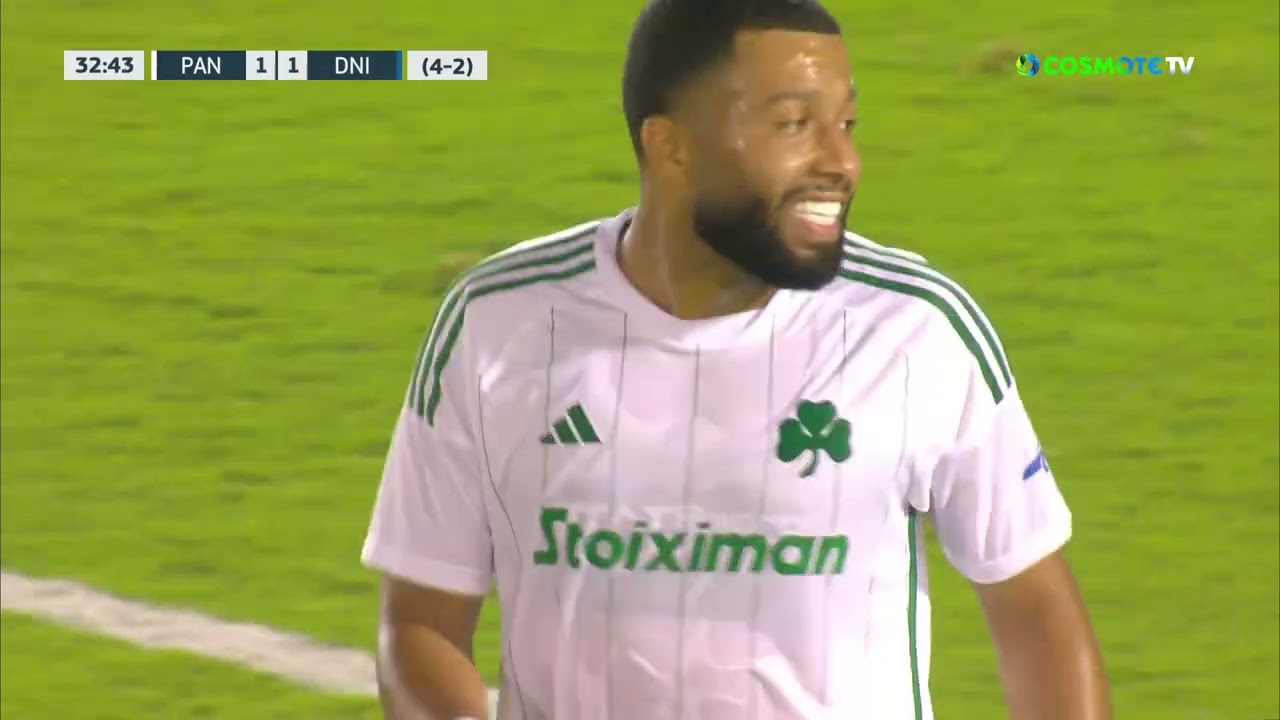 Highlights: Panathinaikos – Dnipro 2-2 | pao.gr