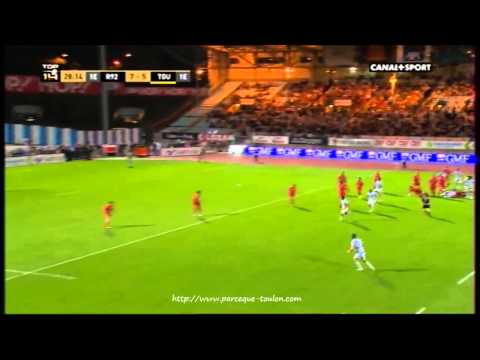 Top14 2014 2015 J03 Racing Metro vs Toulon Essai O'Connor