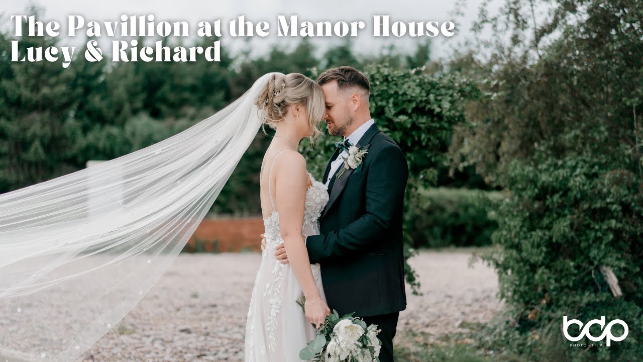 The Pavilion at the Manor House wedding photography and film