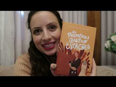 ASMR sussurros: Capítulo 5 - LEITURA RELAXANTE LIVRO "AS PRIMEIRAS QUATRO ESTAÇÕES" #carolbilthauer