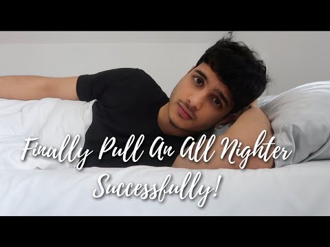 How To Productively Pull An ALL NIGHTER in 60 Seconds!