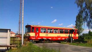 preview picture of video 'Křinec mechanické závory s VÚD světly (km 11.121)'