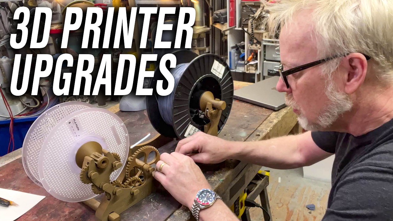 Adam Savage's Essential 3D Print Farm Upgrades!